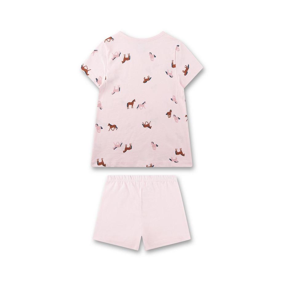 Sanetta  Mädchen Schlafanzug kurz Pferde 