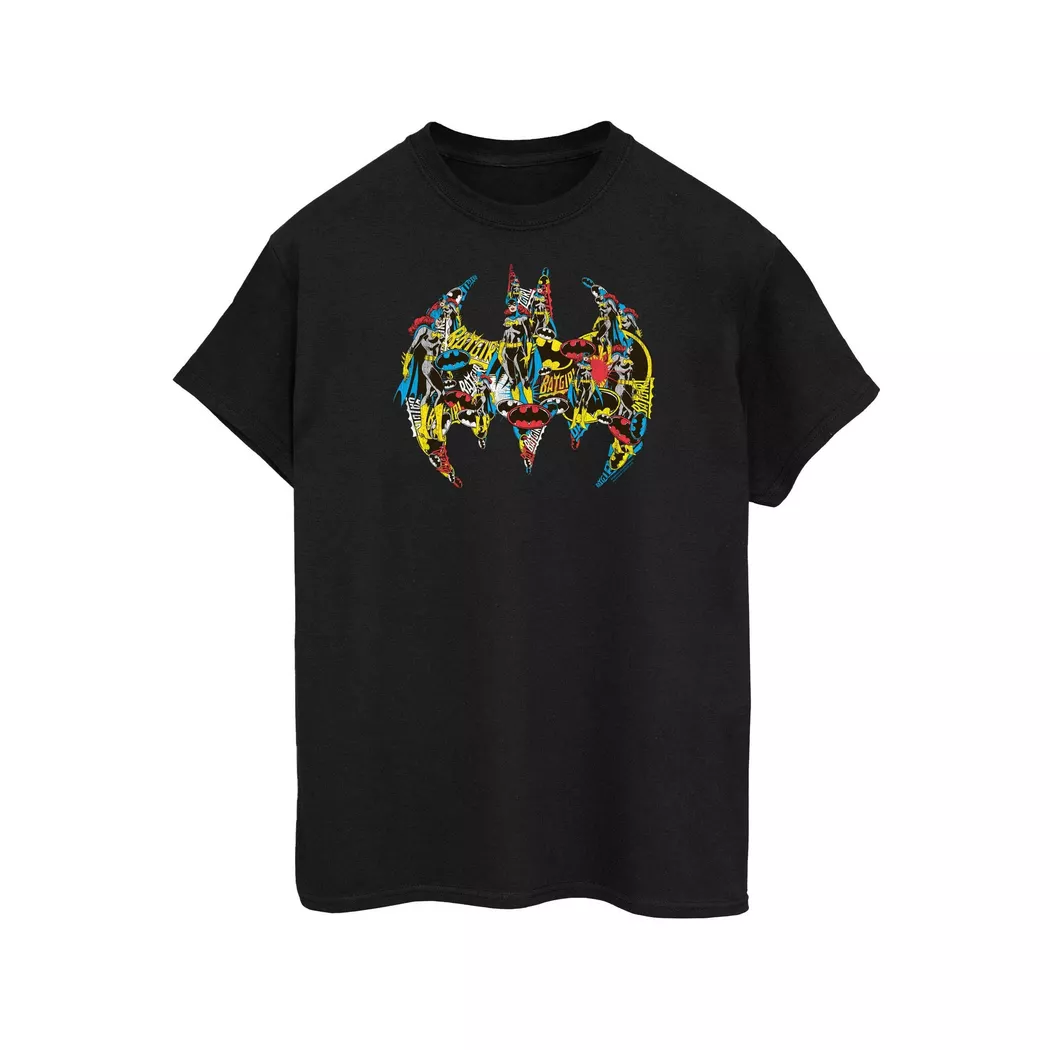 DC COMICS - TShirt, für Damen, Schwarz, Größe XL