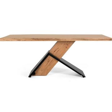 Table de salle à manger Line en acacia naturel 200