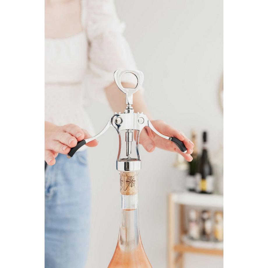 Uberstar Tire-bouchon Structuré Premium Argent  