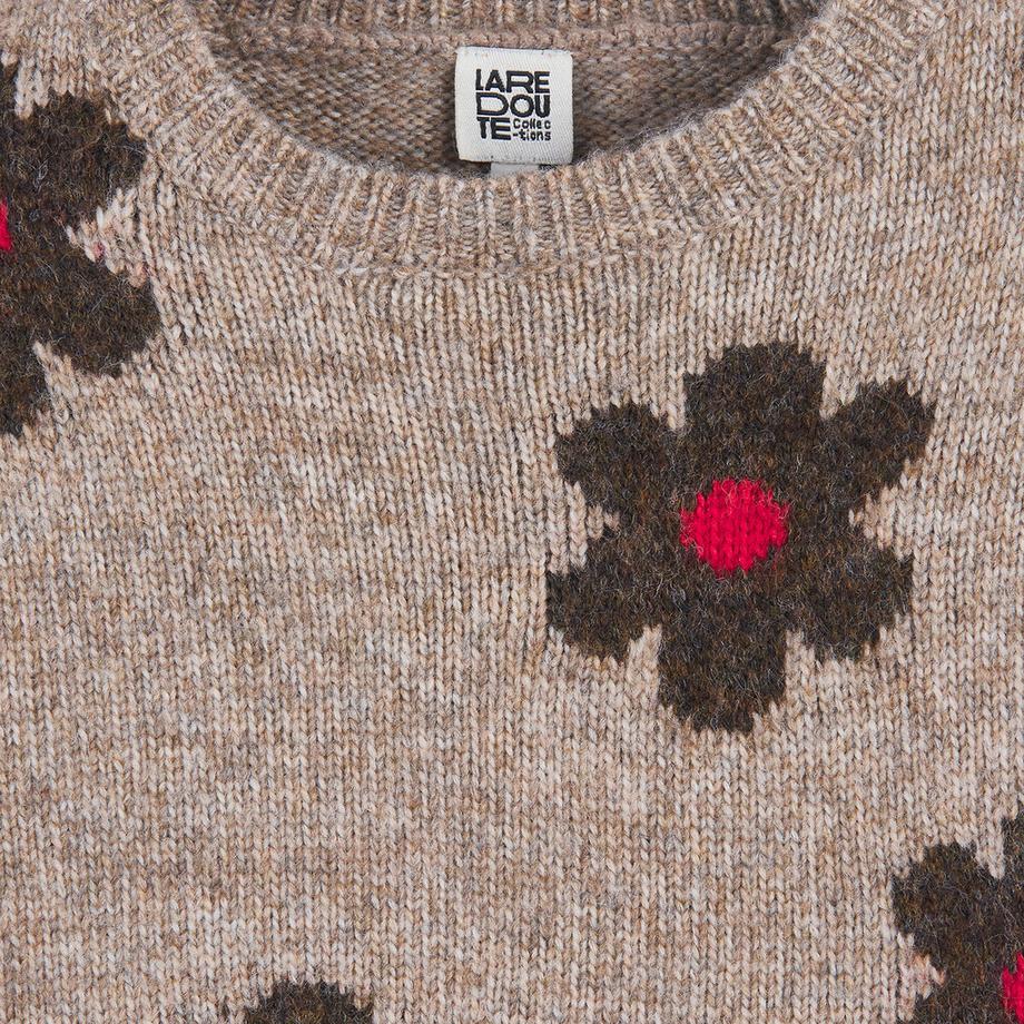 La Redoute Collections  Pullover mit Rundhalsausschnitt aus Feinstrick 