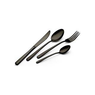 Berlinger Haus 16-teiliges Besteckset Black Silver Collection  