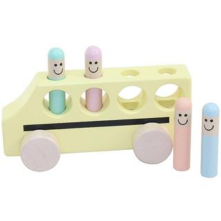 Spielba Holzspielwaren  Kleinkind Bus Pop-Up 