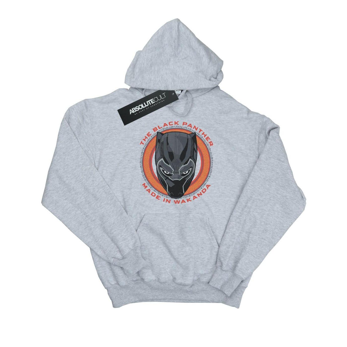 Image of Black Panther Made In Wakanda Red Kapuzenpullover Jungen Grau 140/146