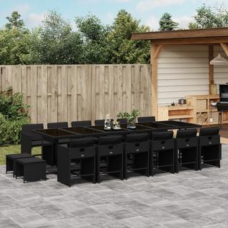 VidaXL Garten essgruppe poly-rattan  