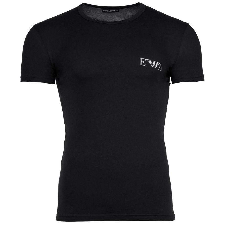 EMPORIO ARMANI T-shirt  Paquet de 2 Conforme à la silhouette-BOLD MONOGRAM  