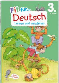 Fit für Deutsch 3. Klasse. Lernen und verstehen Reichert, Sonja; Wandrey, Guido (Illustrationen) Gebundene Ausgabe 