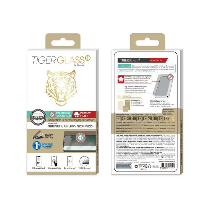 Tiger  Verre Trempé pour Samsung Galaxy S23+/S22+ 