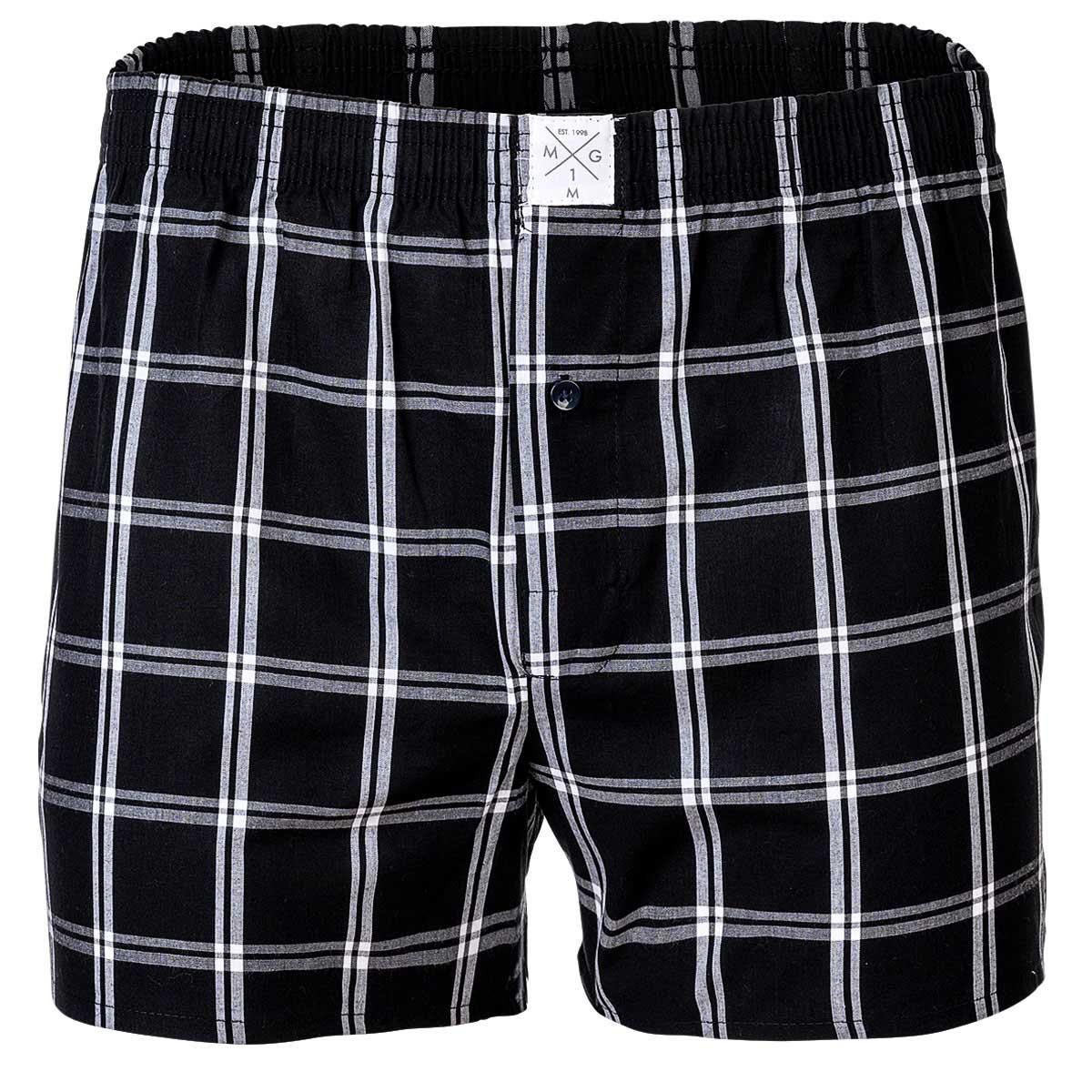 MG-1  Web-Boxershorts  5er Pack Locker sitzend 