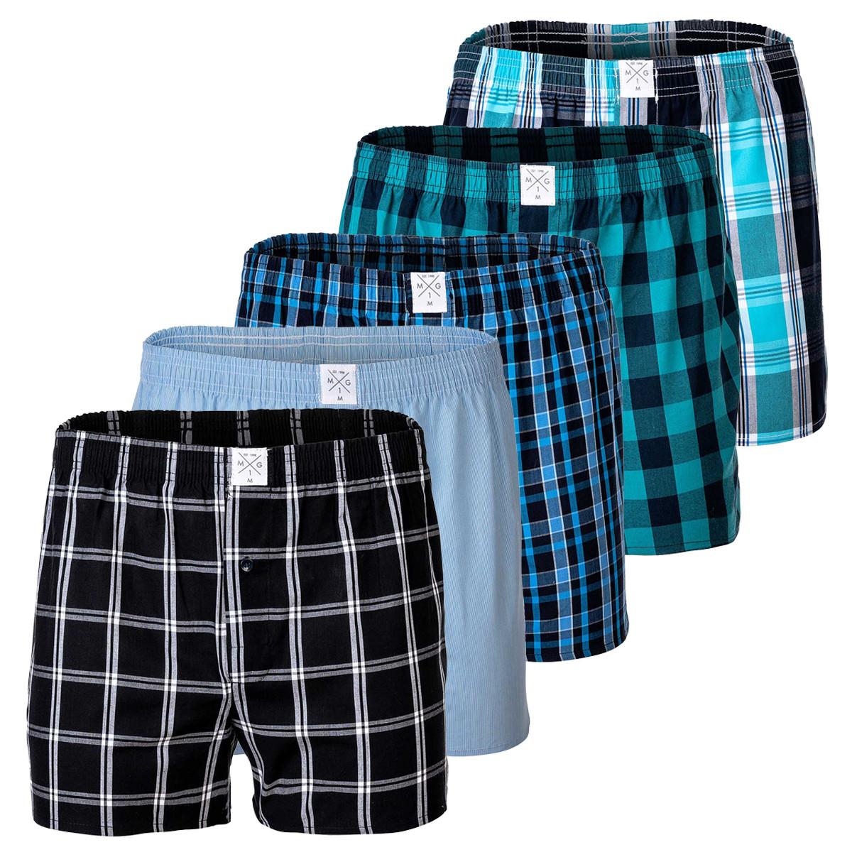 Image of Web-boxershorts 5er Pack Locker Sitzend Herren Multicolor XXL