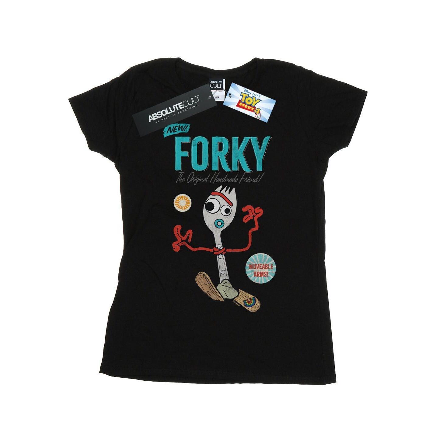 Image of Toy Story 4 Forky Handmade Friend Tshirt Damen Schwarz XL