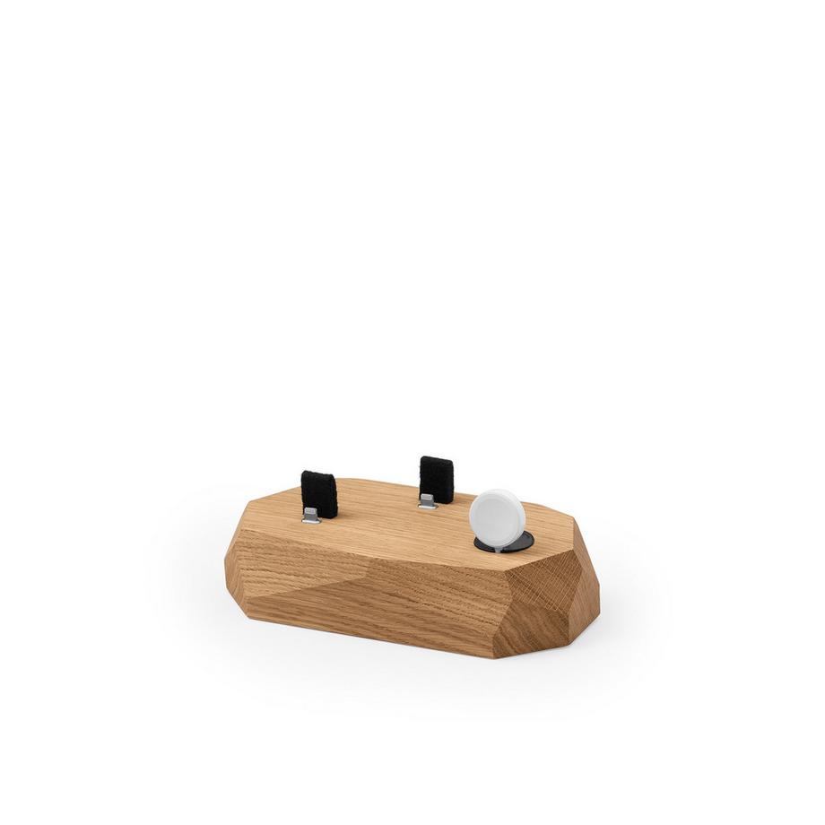 Oakywood  Triple Dock - Station d'accueil en bois pour trois appareils 