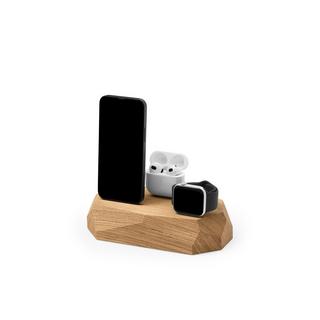 Oakywood  Triple Dock - docking station in legno per tre dispositivi 