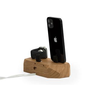 Oakywood  Triple Dock - Dockingstation aus Holz für drei Geräte 