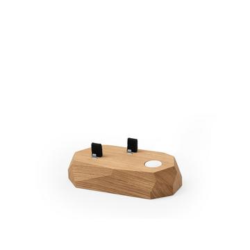 Triple Dock - Station d'accueil en bois pour trois appareils