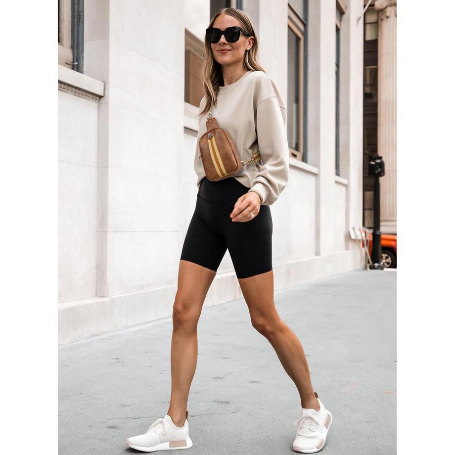 Only-bags.store Piccola Borsa a Tracolla in Pelle PU con Cinghia Intrecciata  