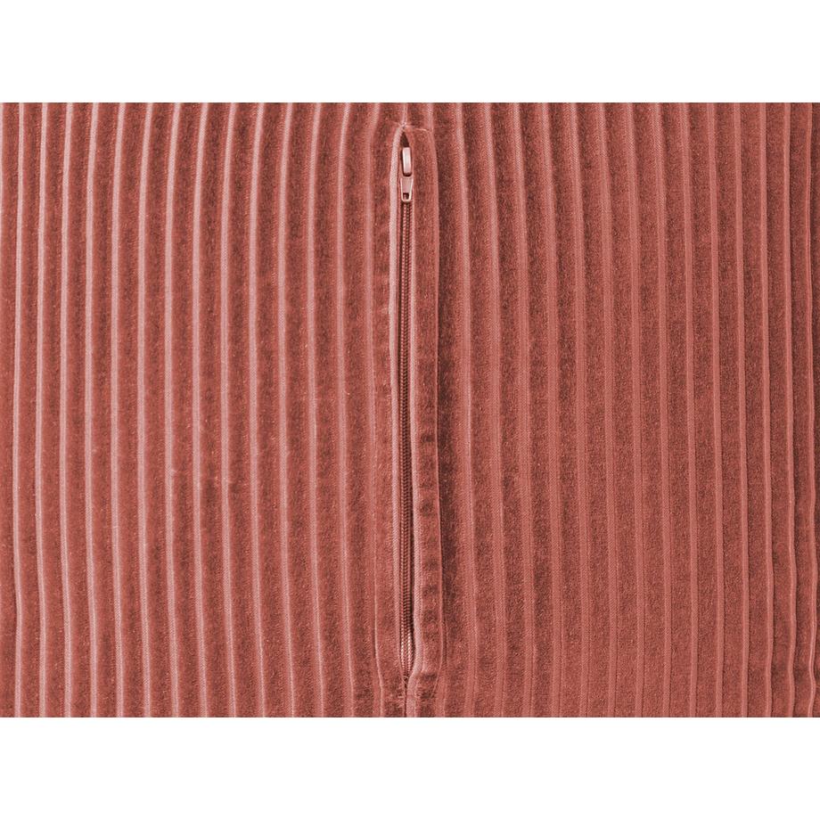 Beliani Pouf en Velours côtelé Moderne MUKKI  