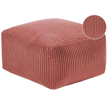 Pouf en Velours côtelé Moderne MUKKI