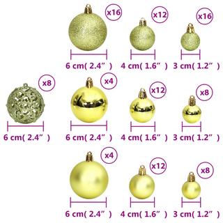 VidaXL Boule de noël polystyrène  