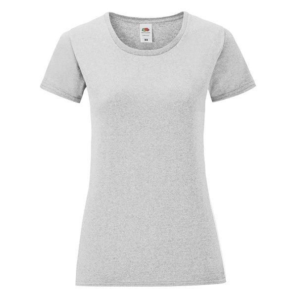 Image of Tshirt Iconic, Kurzärmlig Damen Grau S