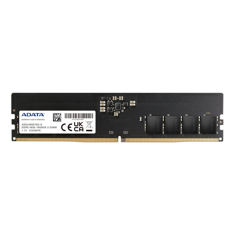AD5U480016G-S memoria 16 GB 1 x 16 GB DDR5 4800 MHz Data Integrity Check (verifica integrità dati)