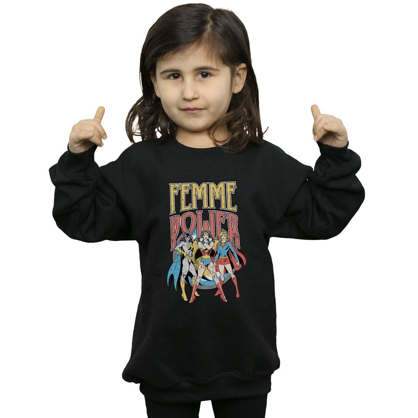 DC COMICS  Femme Power Sweatshirt 