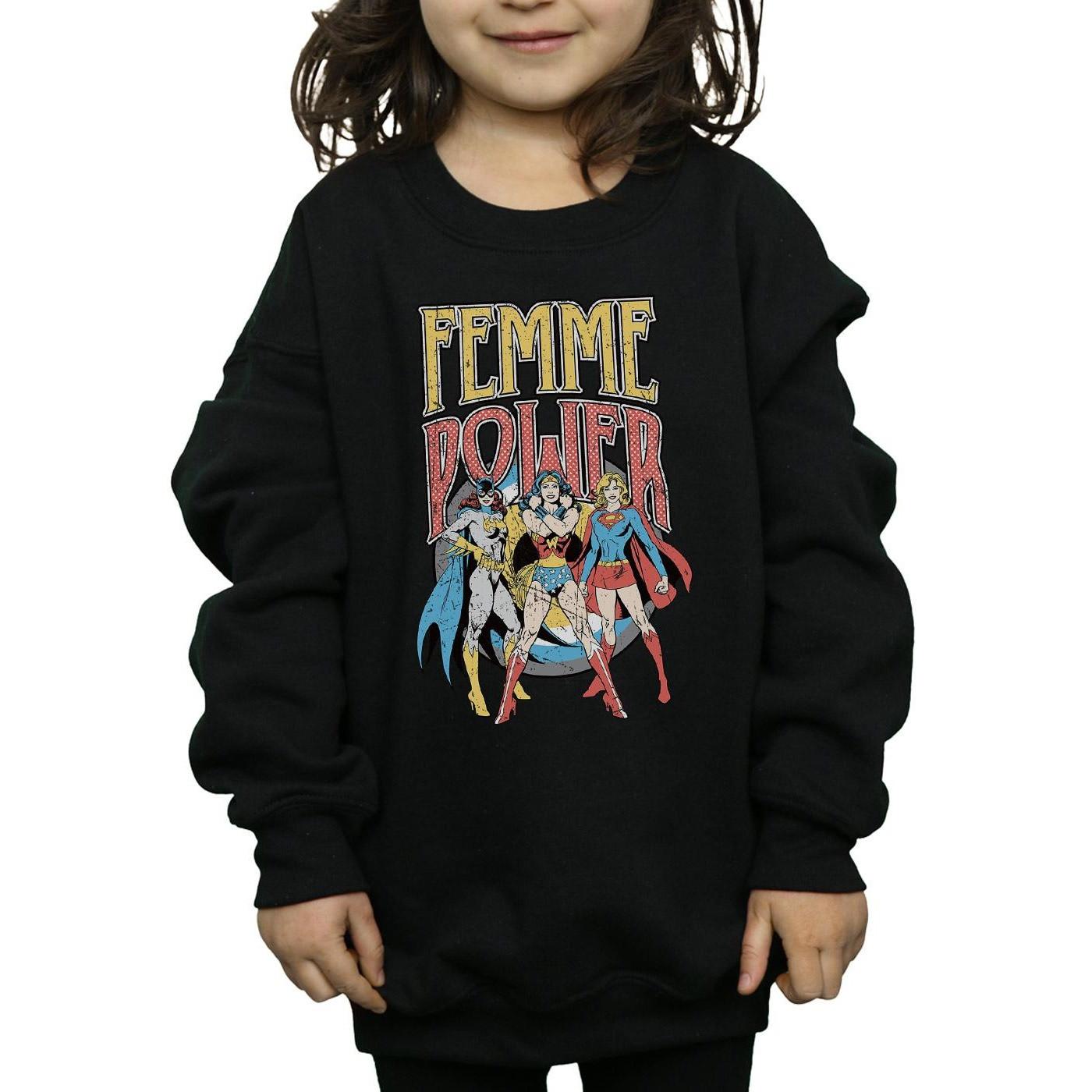 DC COMICS  Femme Power Sweatshirt 