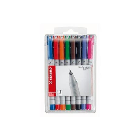 STABILO STABILO OHP Pen non-perm. S 851/8 8er Etui  