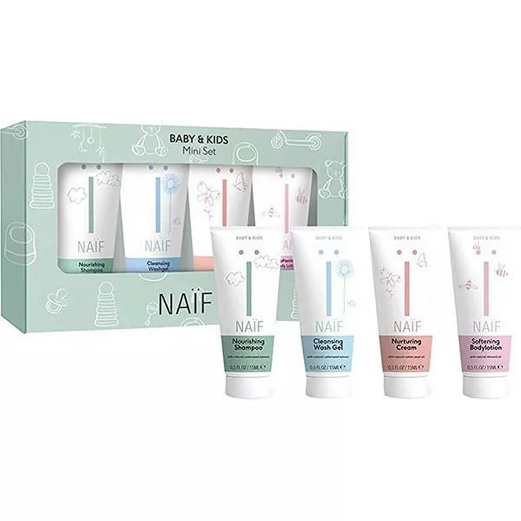 NAÏF -  The Mini Travel Set (4x15ml), One Size