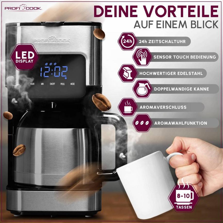 Profi Cook Cafetière  