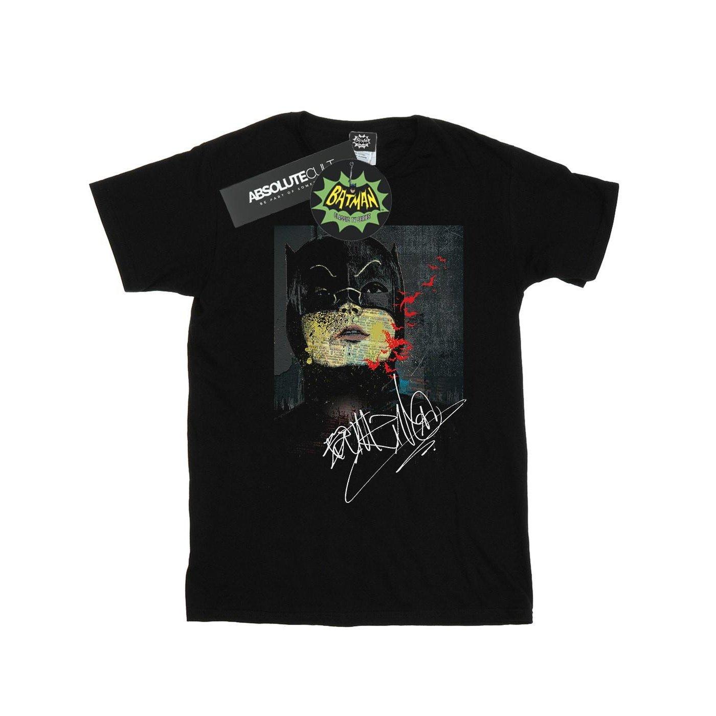 Image of Batman Tv Series Signature Painting Tshirt Jungen Schwarz 116