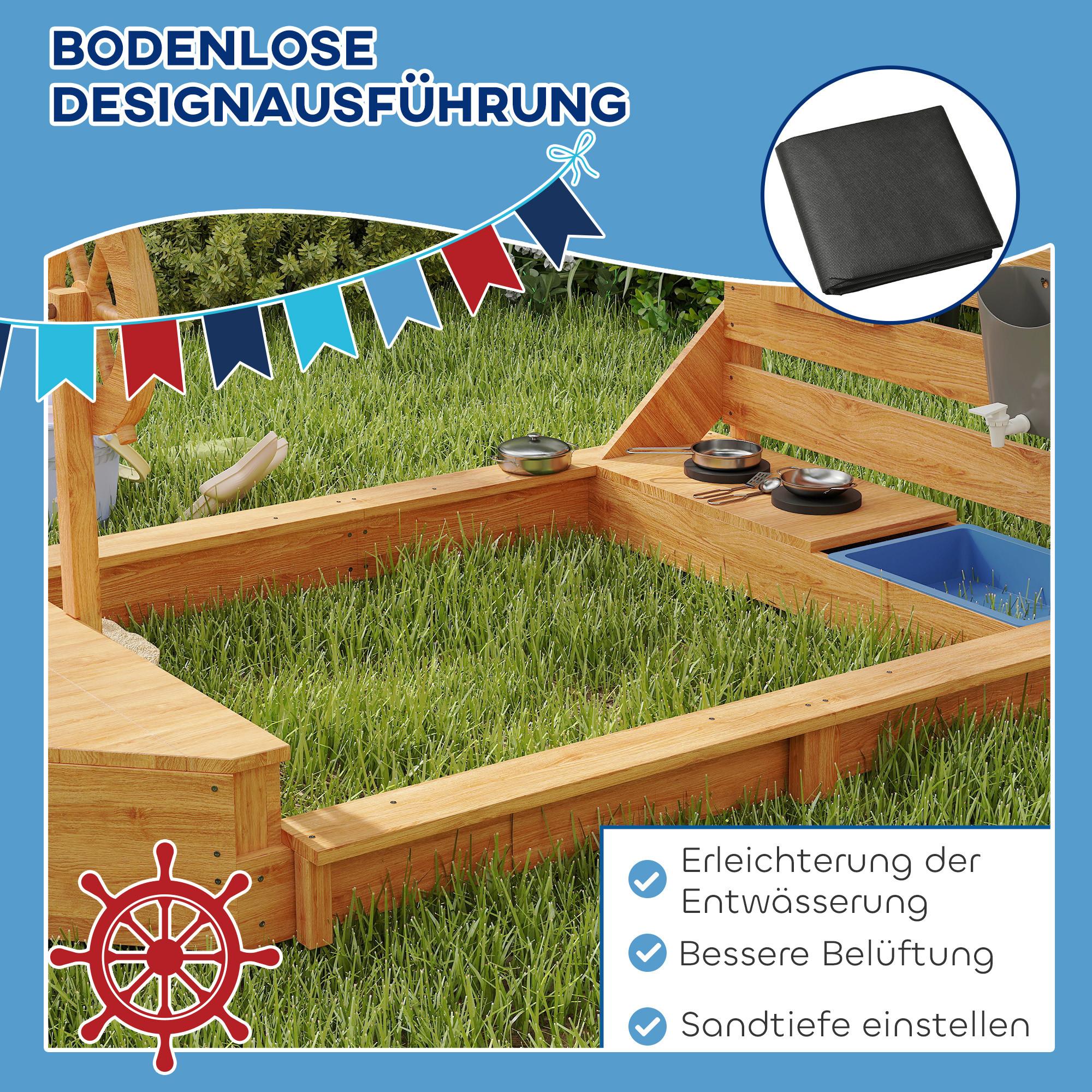 Outsunny  Sandkasten 