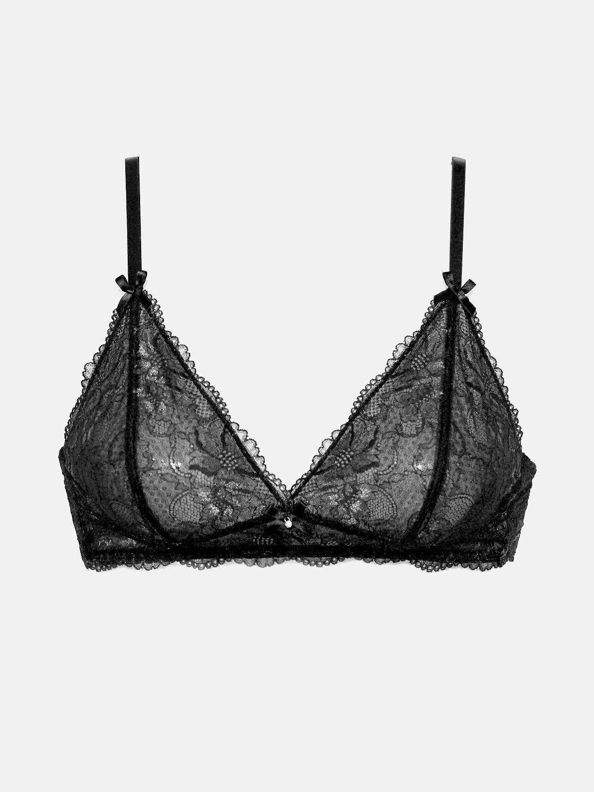 Image of Triangel Bh Laina Damen Schwarz D/75