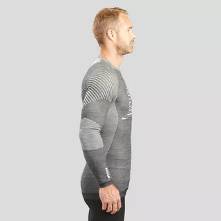 WEDZE Sous-vêtement de ski homme BL 180 seamless haut - gris