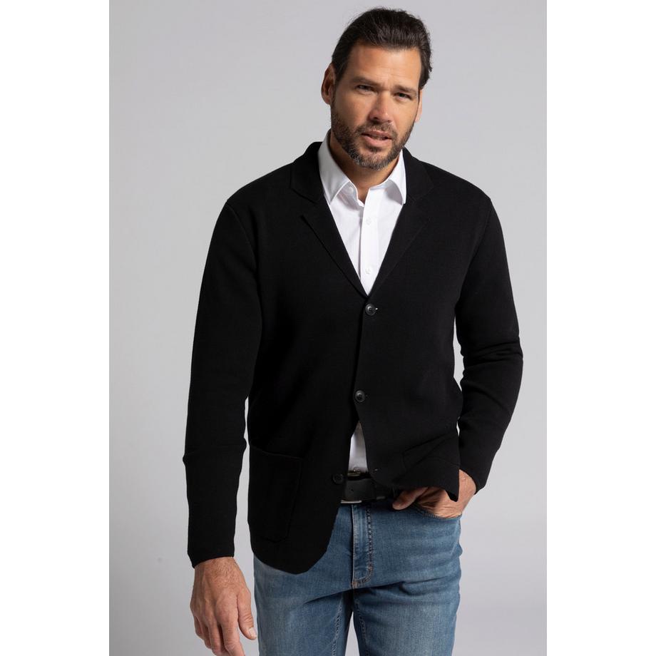 JP1880 Stricksakko Milano Strick Reverskragen  