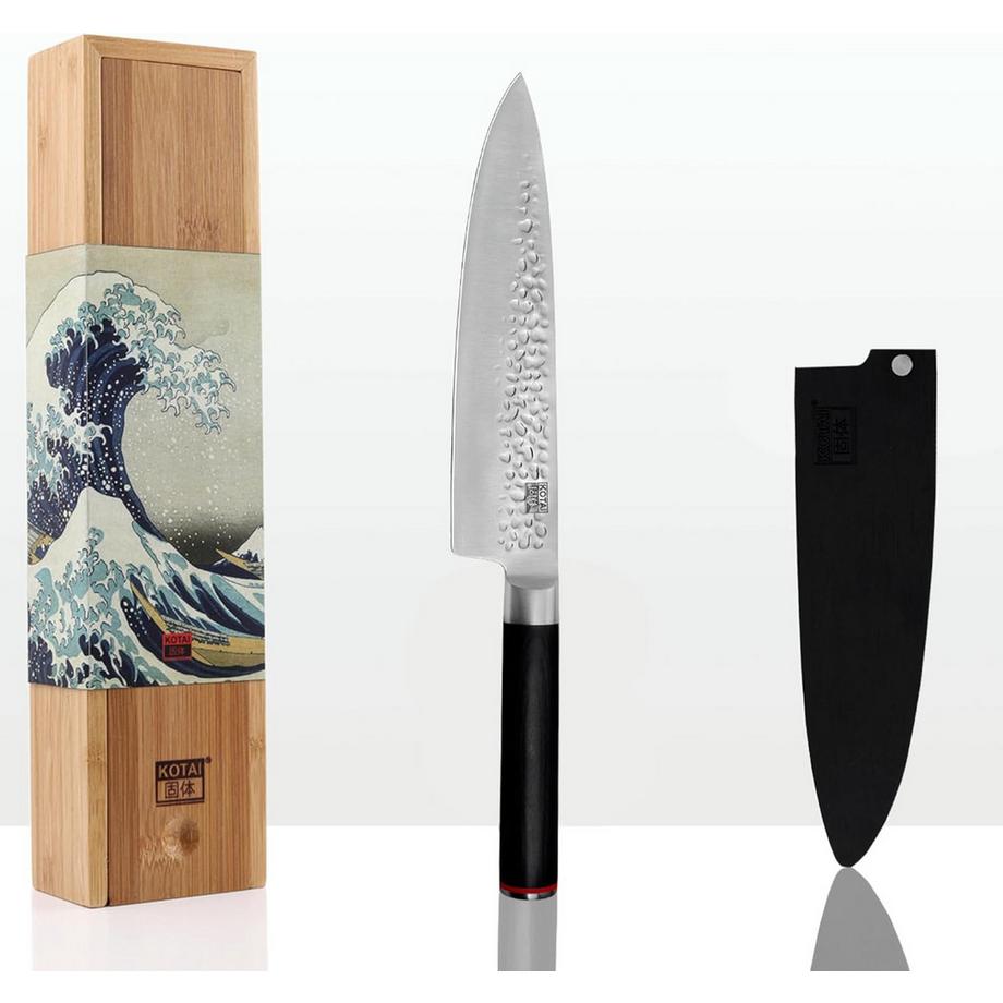 Gyuto couteau de cuisine Damas Pakka