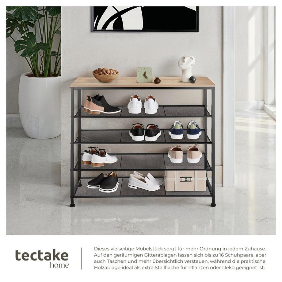 Tectake Scarpiera Sheffield  stile industriale  