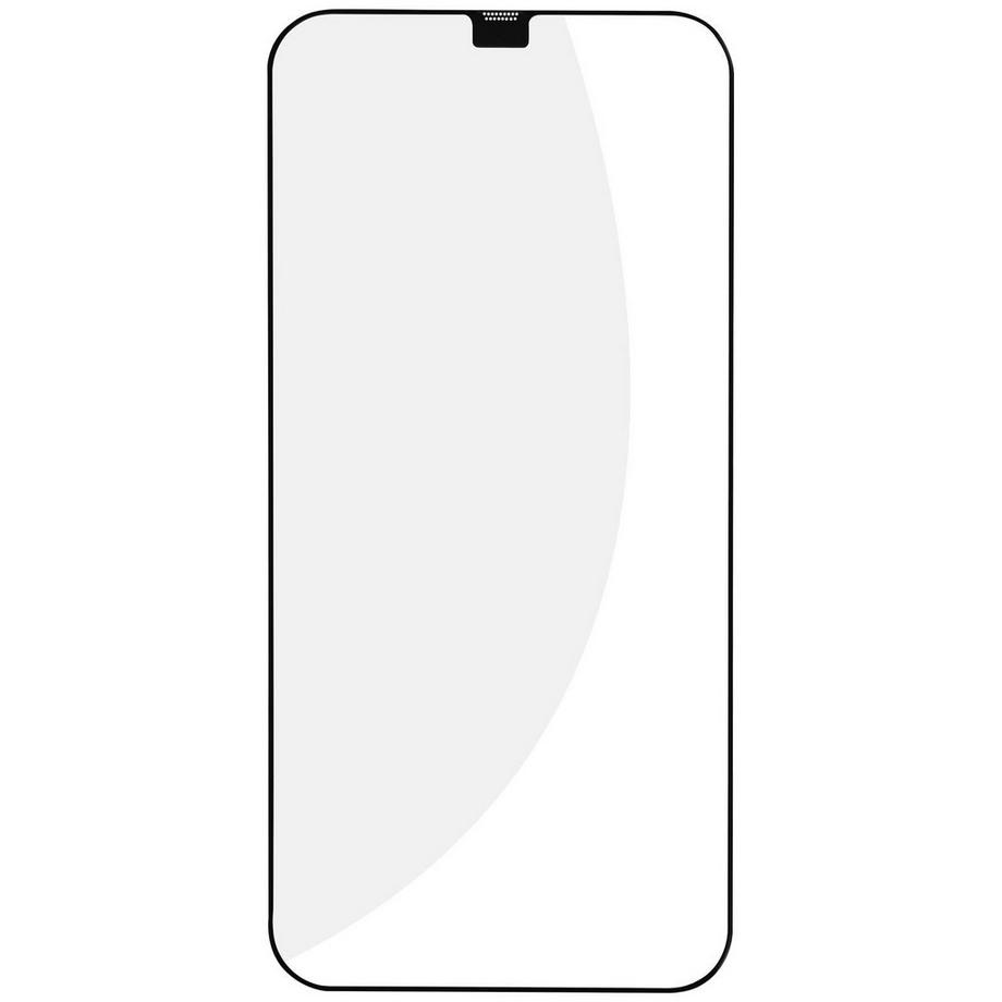 Verre Trempé iPhone 12 Adhésif Noir