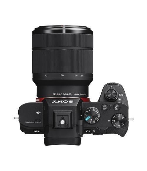 SONY  Sony α Alpha 7 II, fotocamera mirrorless con obiettivo 28-70mm, attacco E, sensore full-frame, 24.3 MP 