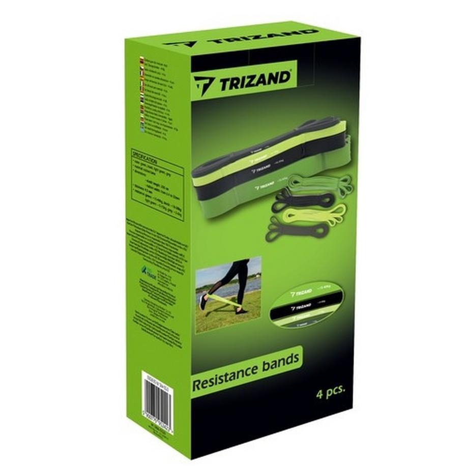 Trizand  Ensemble de bandes d'exercice - 4 pcs. Trizand 24305 