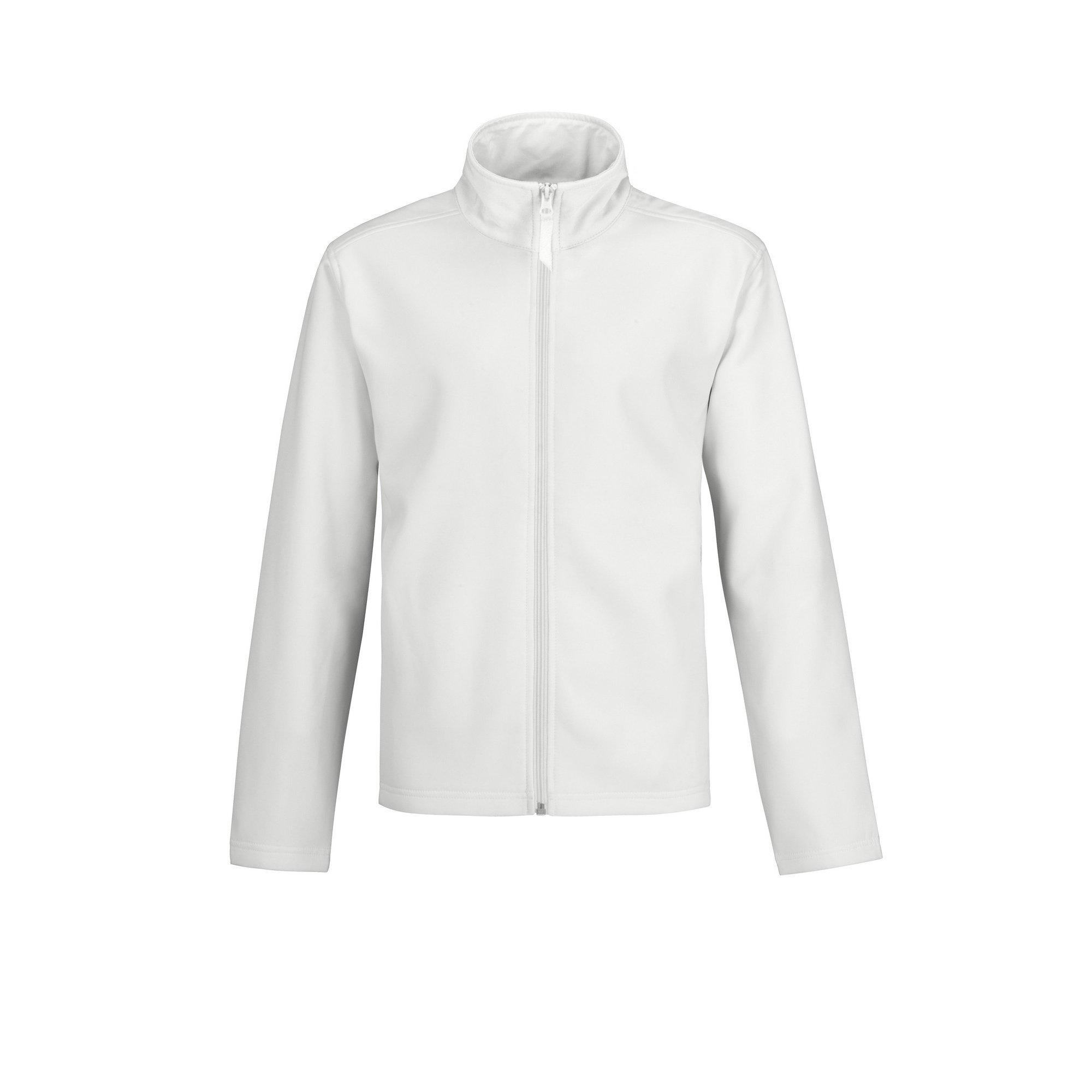 Image of B&c Softshelljacke, Wasserabweisend, Zweilagig Herren Weiss XXL