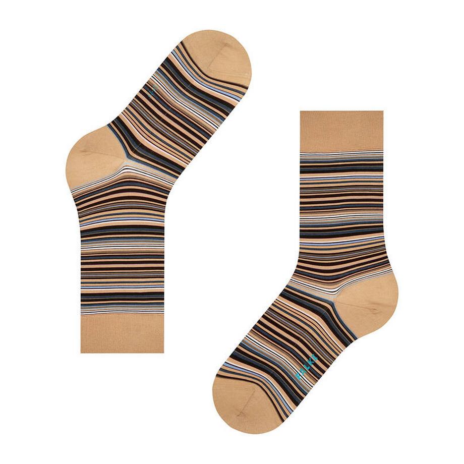 FALKE Microblock Gestreifte Socken  
