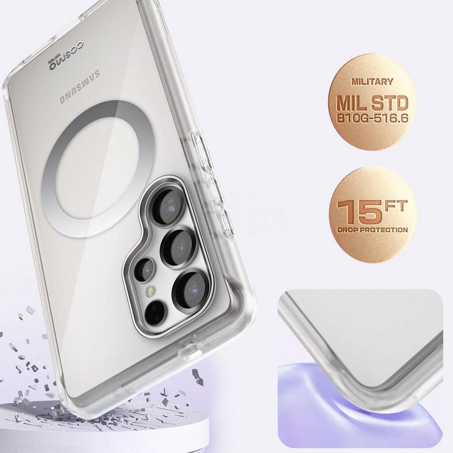 Avizar  Coque Transparente Galaxy S25 Ultra 