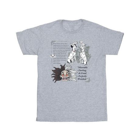 Disney  Tshirt DALMATIANS MISERABLE DARLING 