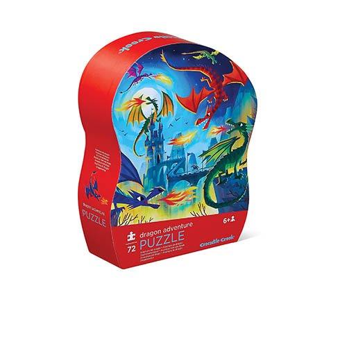 Image of Puzzle 72pc / Dragon Adventure Multicolor