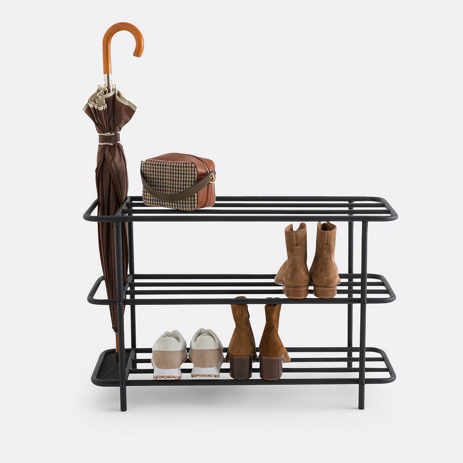 SO'HOME Schuhregal mit Schirmständer Jayma  