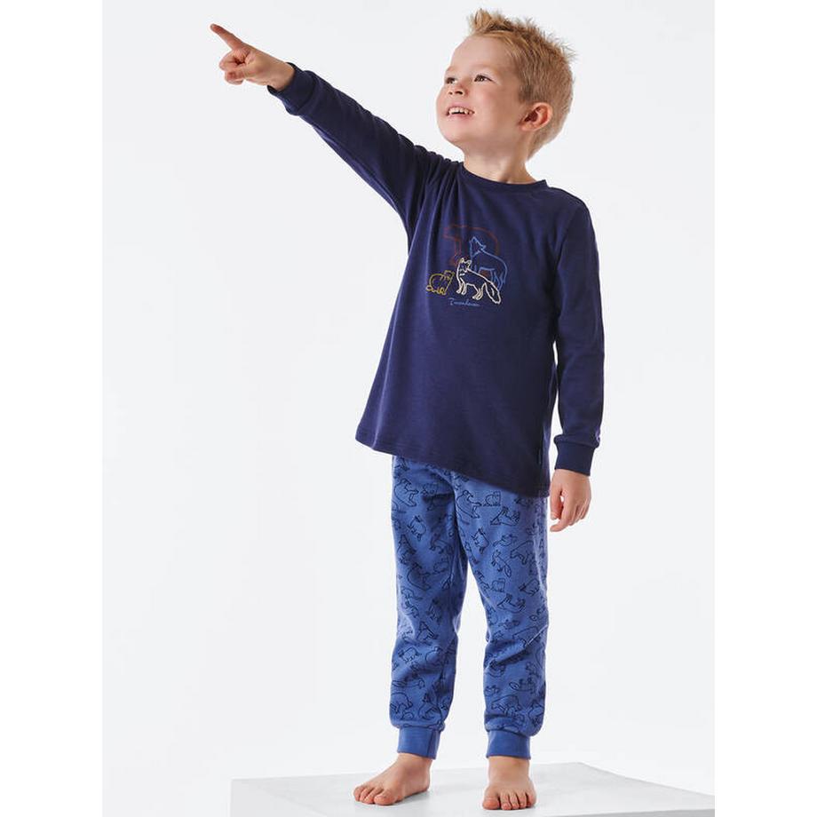 Schiesser  Boys Bündchen Pyjama 