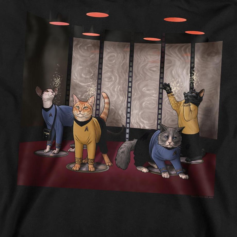 Star Trek Beam Meow Up Sweatshirt  
