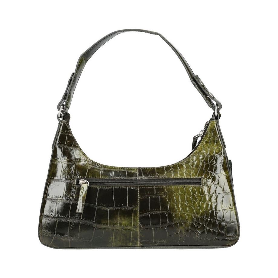 BURKELY Sac à bandoulière texturé croco  