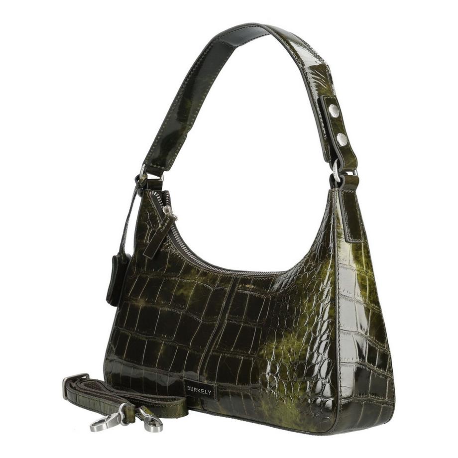 BURKELY Sac à bandoulière texturé croco  